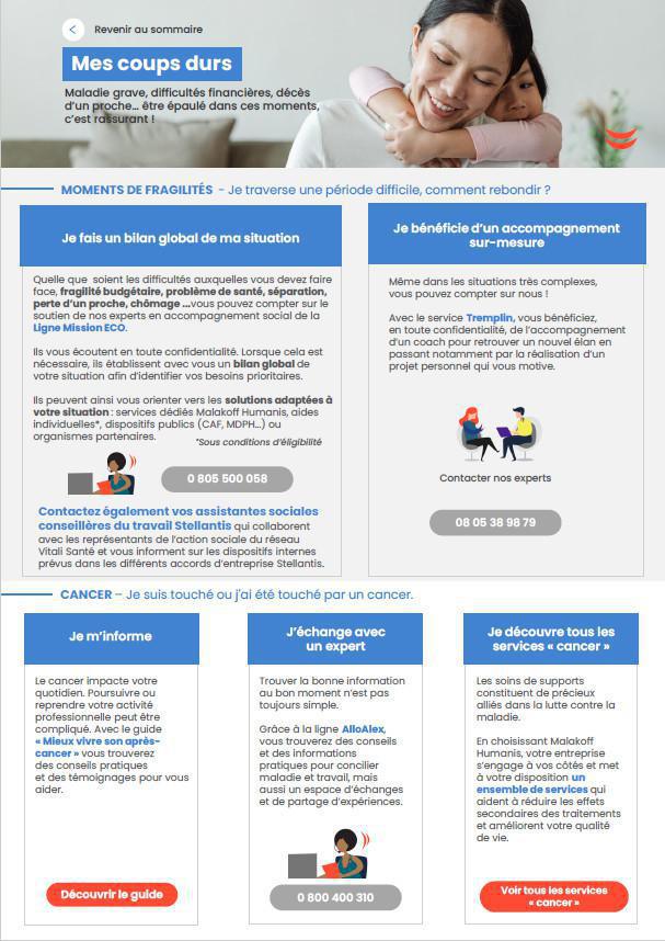 Notice mise à jour concernant l’action sociale de notre prévoyance