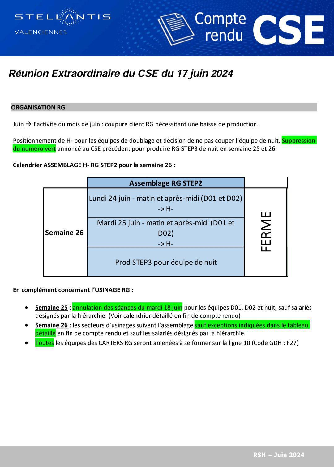 CSE Extra du 17 juin 2024 à 17h30