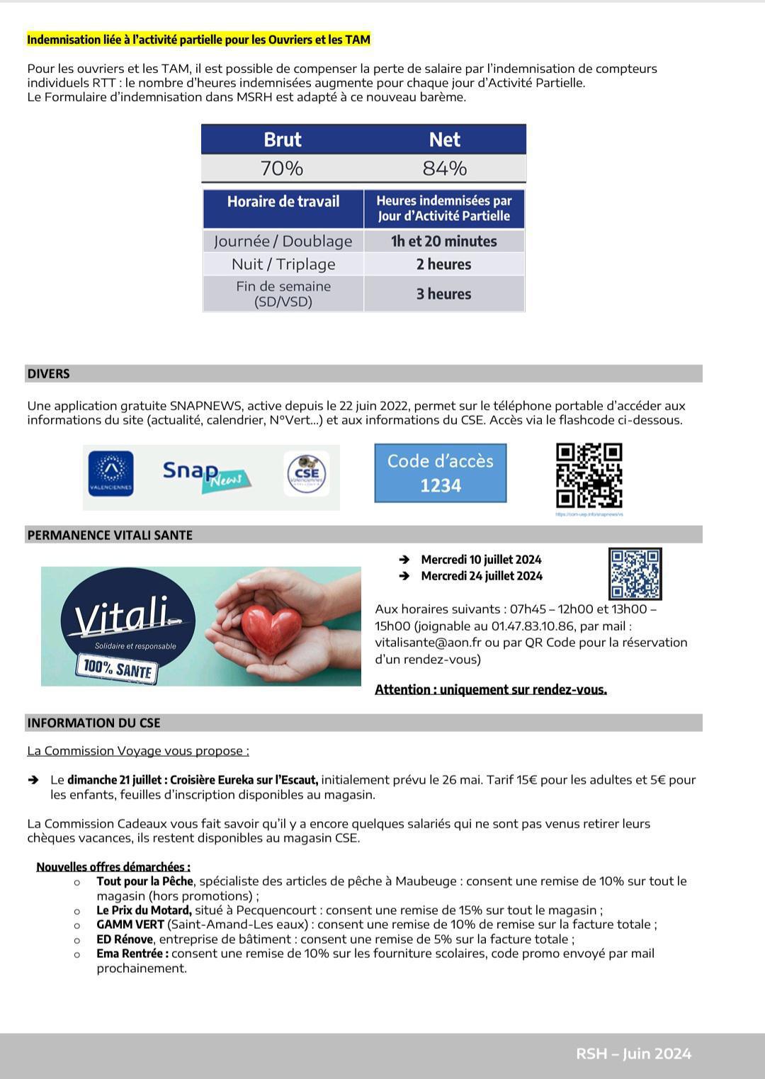 CSE ORDINAIRE du 27/06/24