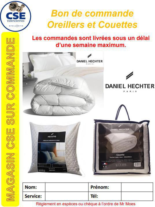Oreillers et couettes