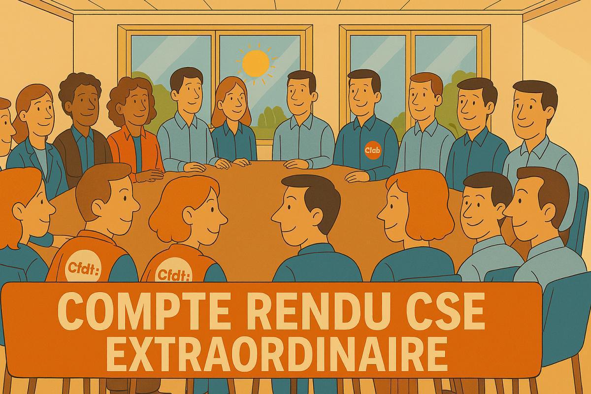 CSE EXTRA Lundi 09 septembre 2024 à 14h30 CSE EXTRA Lundi 09 septembre 2024 à 14h30