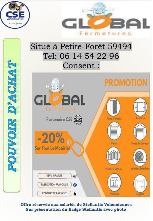 Global fermetures