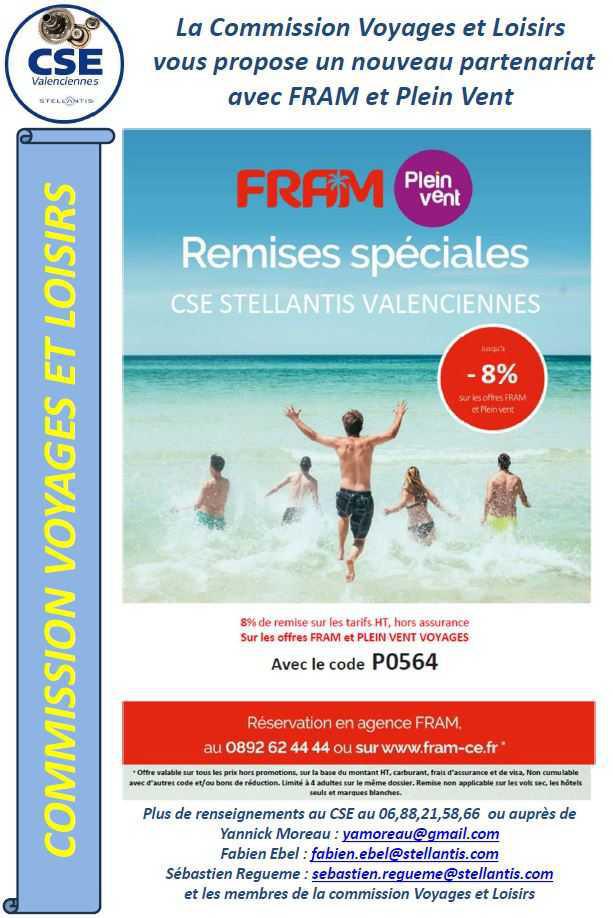 Partenariat : FRAM