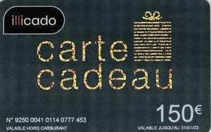 Carte cadeau Illicado Salarié Carte cadeau Illicado Salarié