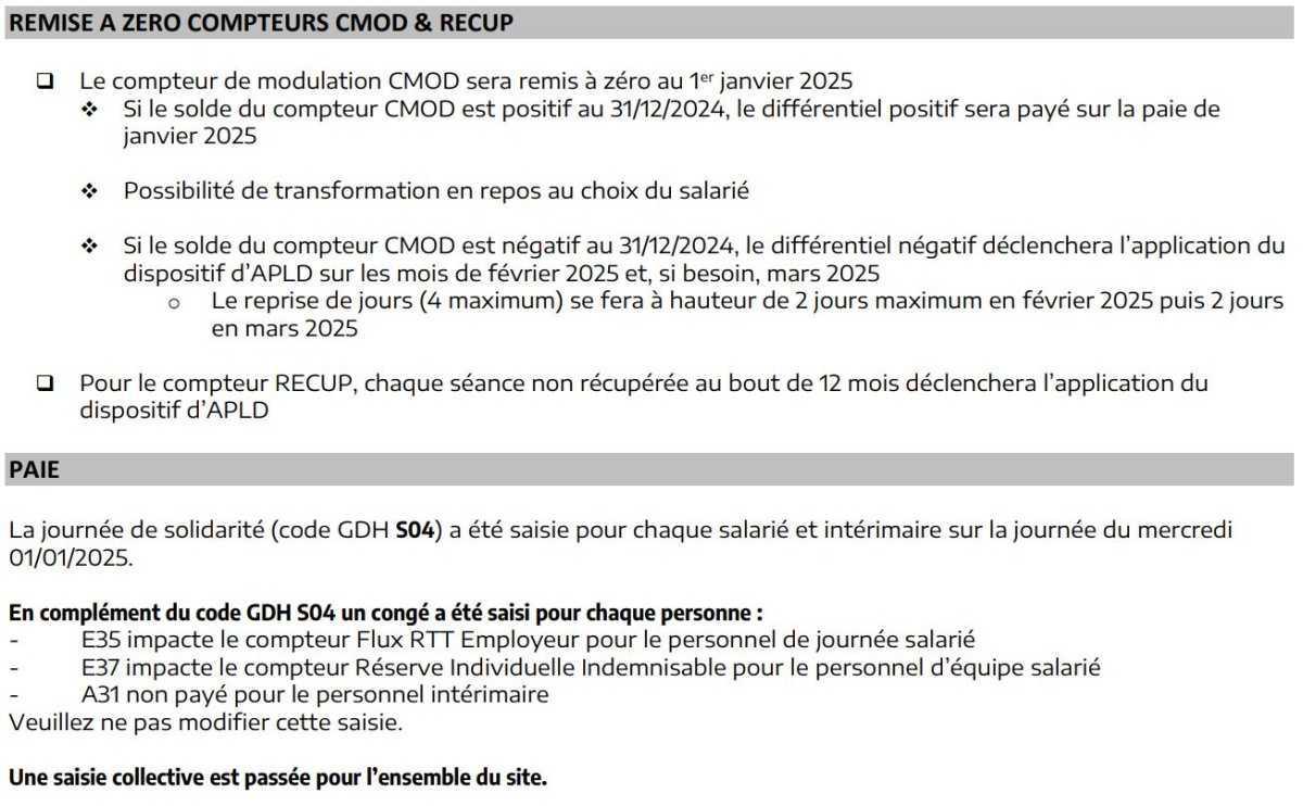 CSE ORDINAIRE du 28/11/24