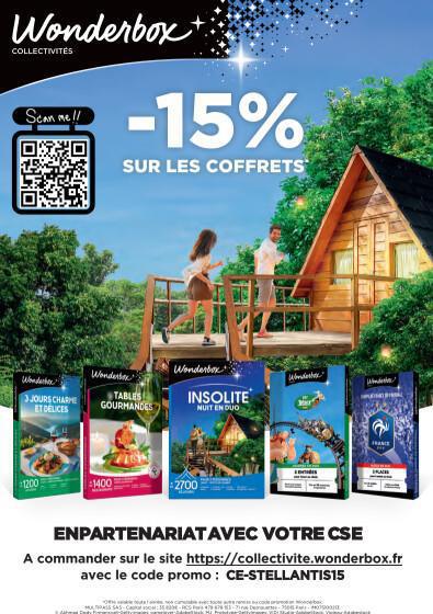Reduction sur les WONDERBOX