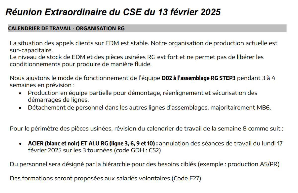 CSE EXTRA du 13/02/25 à 14h30