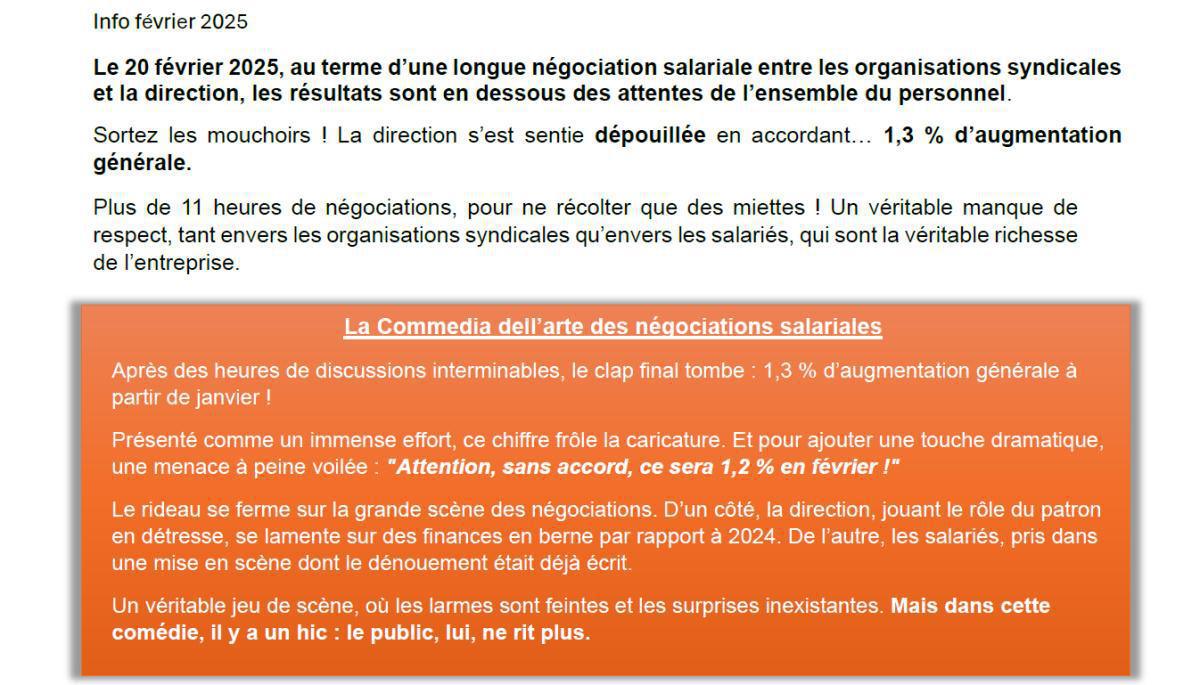 Tract : NAO participation et intéressement 2025