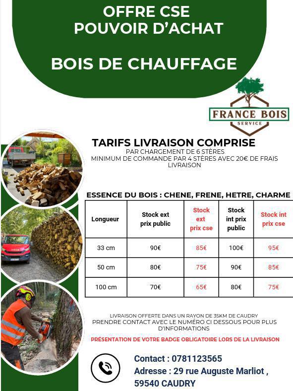 France bois service CAUDRY