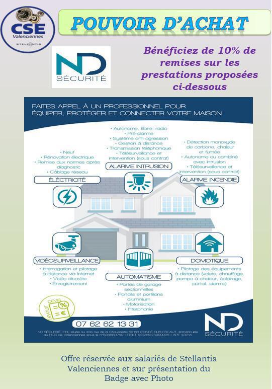 ND sécurité