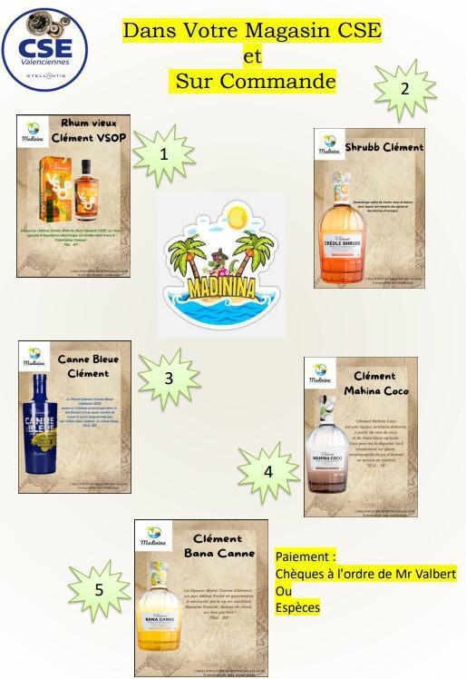 Bon de commande Rhum Antillais