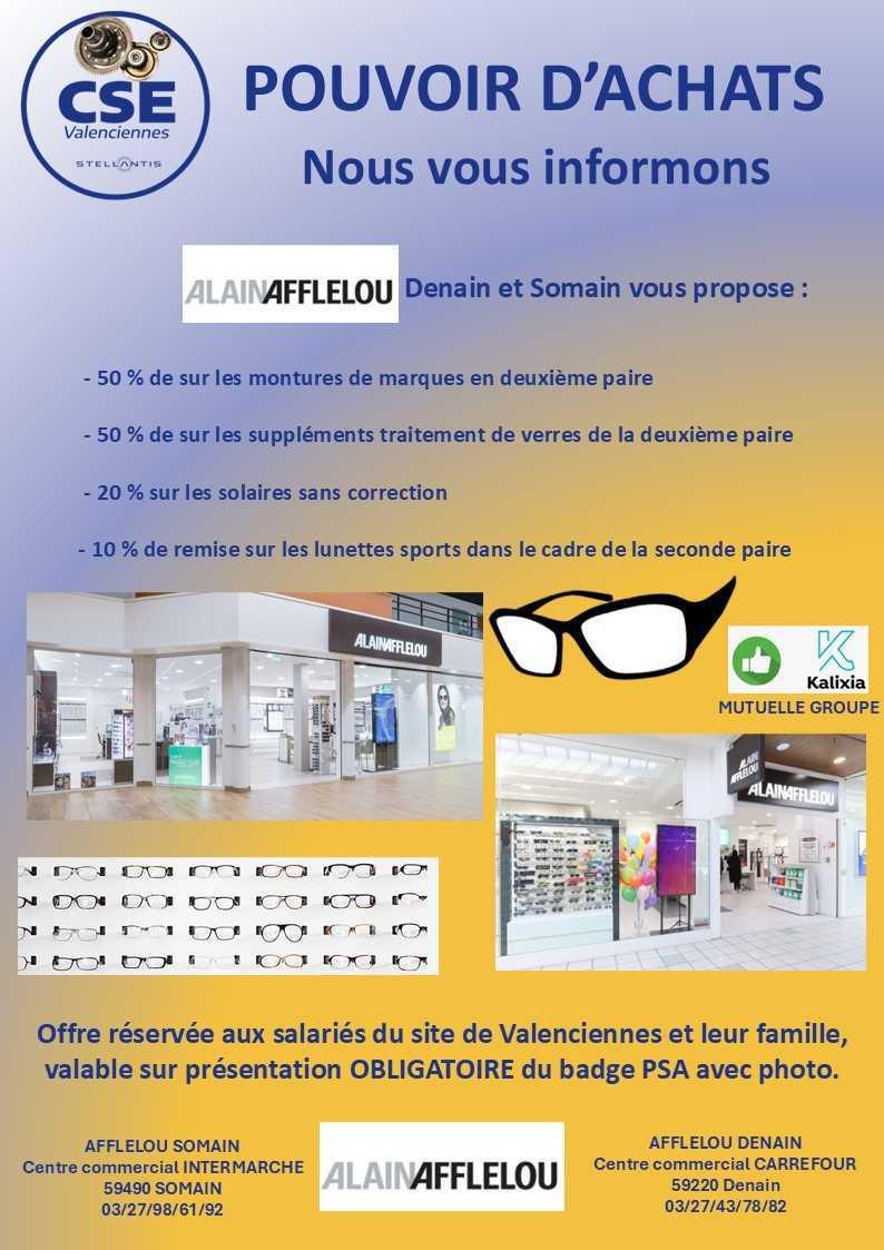 AFFLELOU : DENAIN -SOMAIN