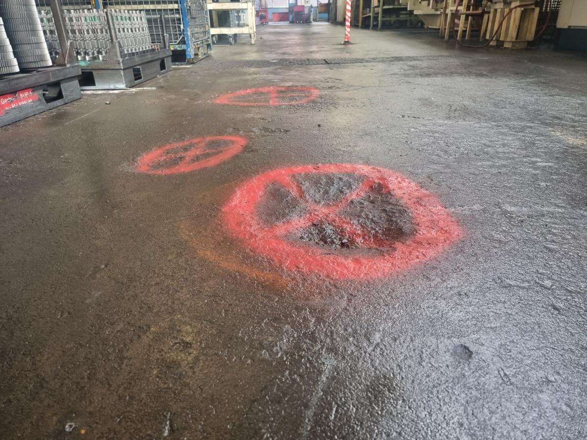 Trous secteur des AS Blanc MB6 Trous secteur des AS Blanc MB6