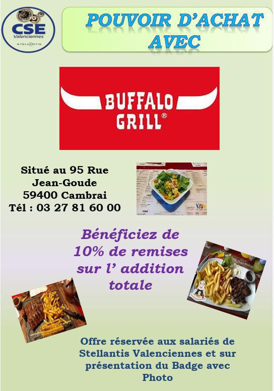 BUFFALO GRILL de CAMBRAI