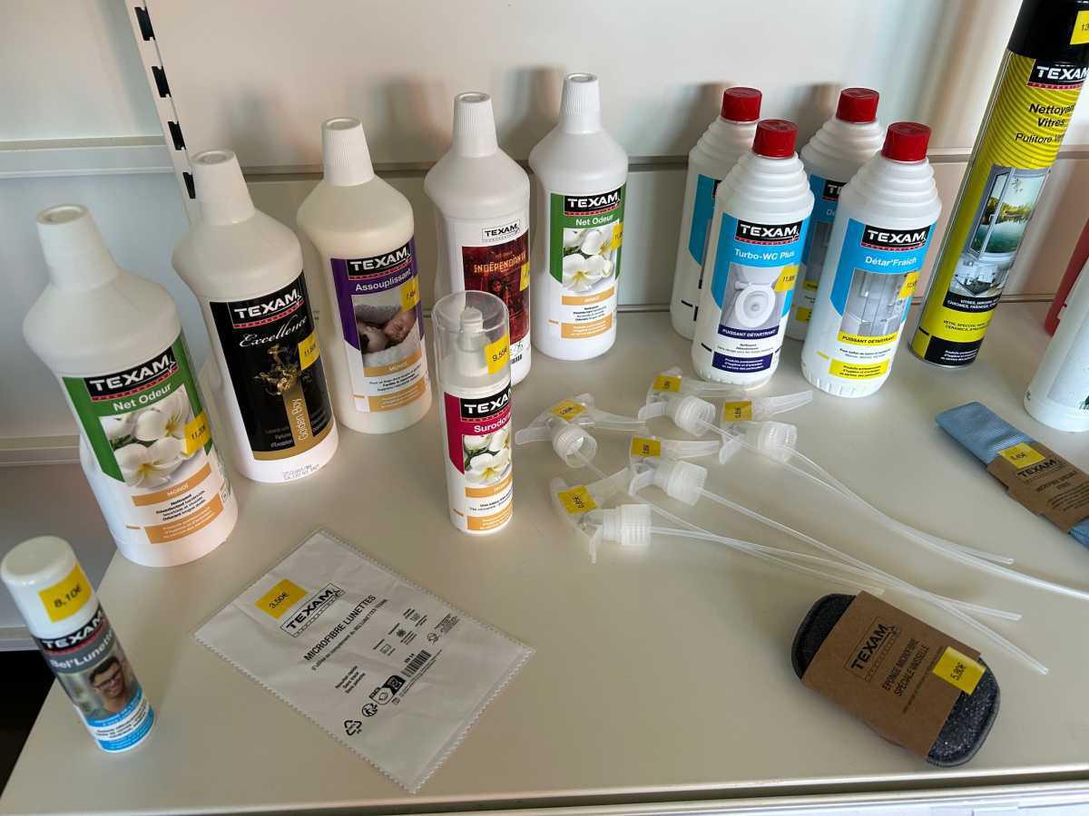 Produits Texam dans votre magasin CSE