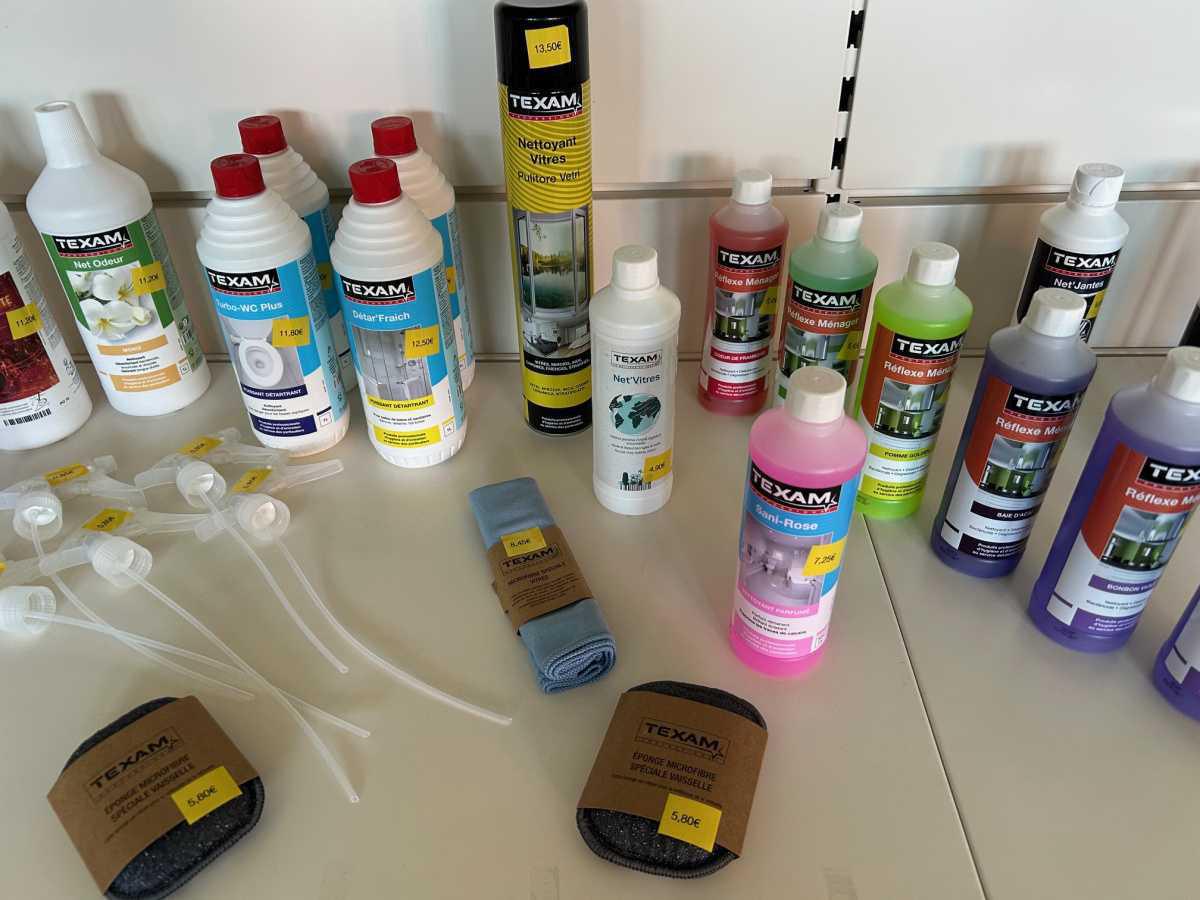 Produits Texam dans votre magasin CSE