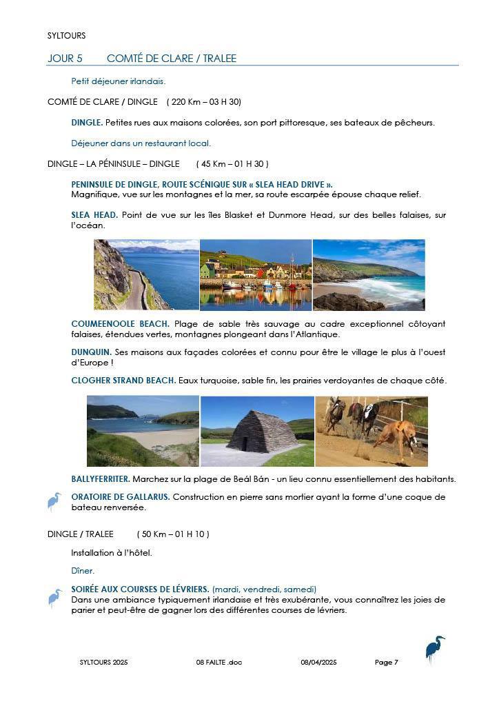Voyage : Circuit 8 jours en Irlande