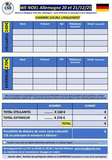 Week-end marché de Noel en décembre 2025 Week-end marché de Noel en décembre 2025