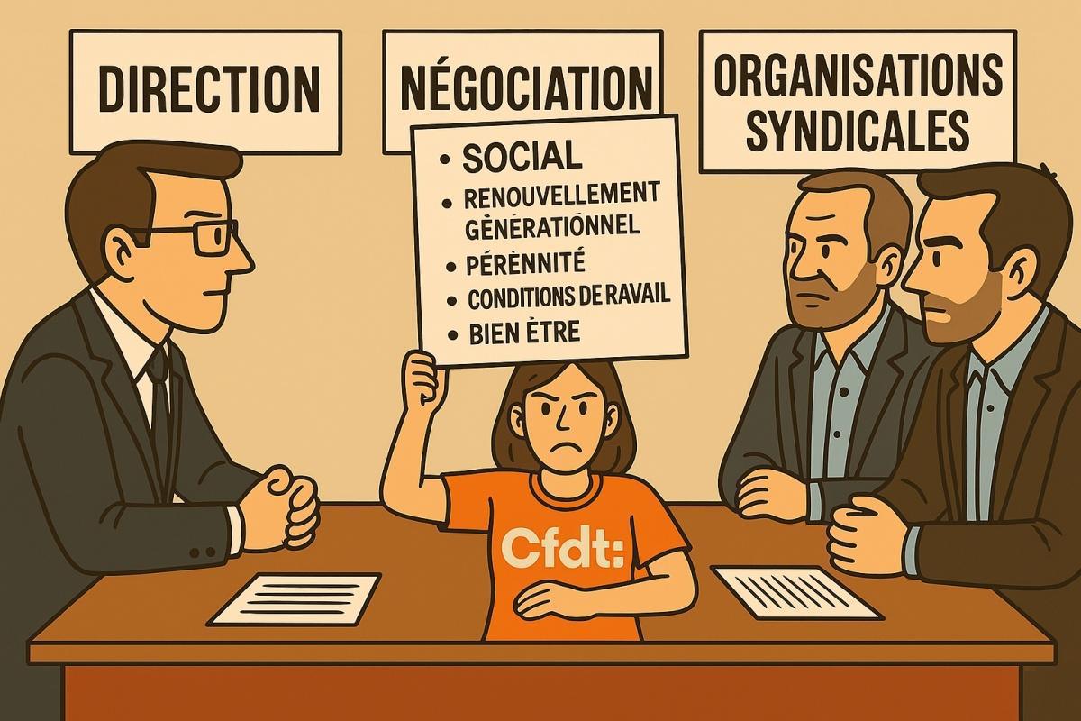 Réunion sur les négociations de mise en œuvre d'une RCC