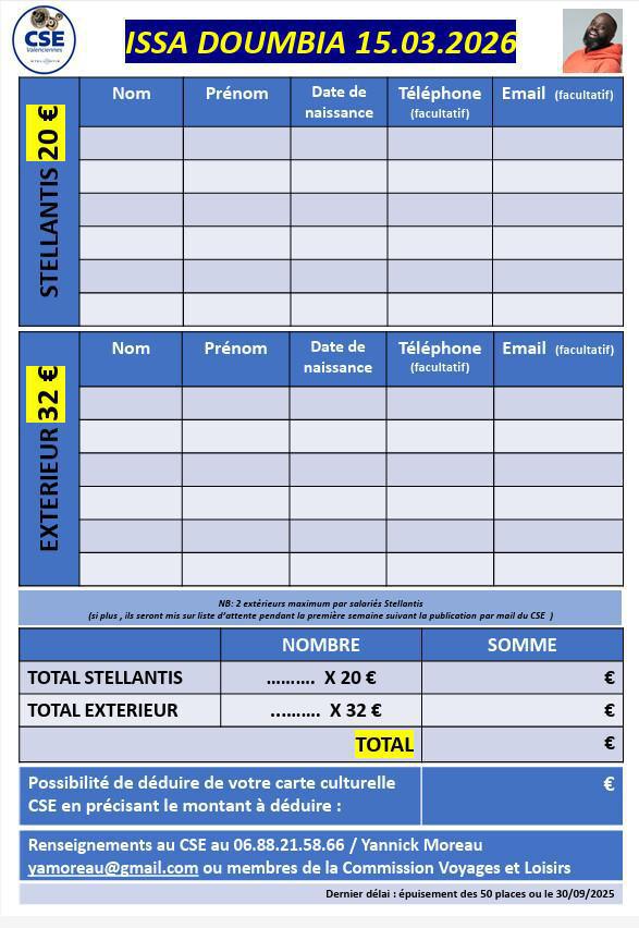 Issa Doumbia en spectacle