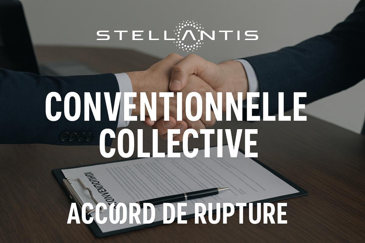 Accord Rupture conventionnelle collective stellantis 2025/2026 