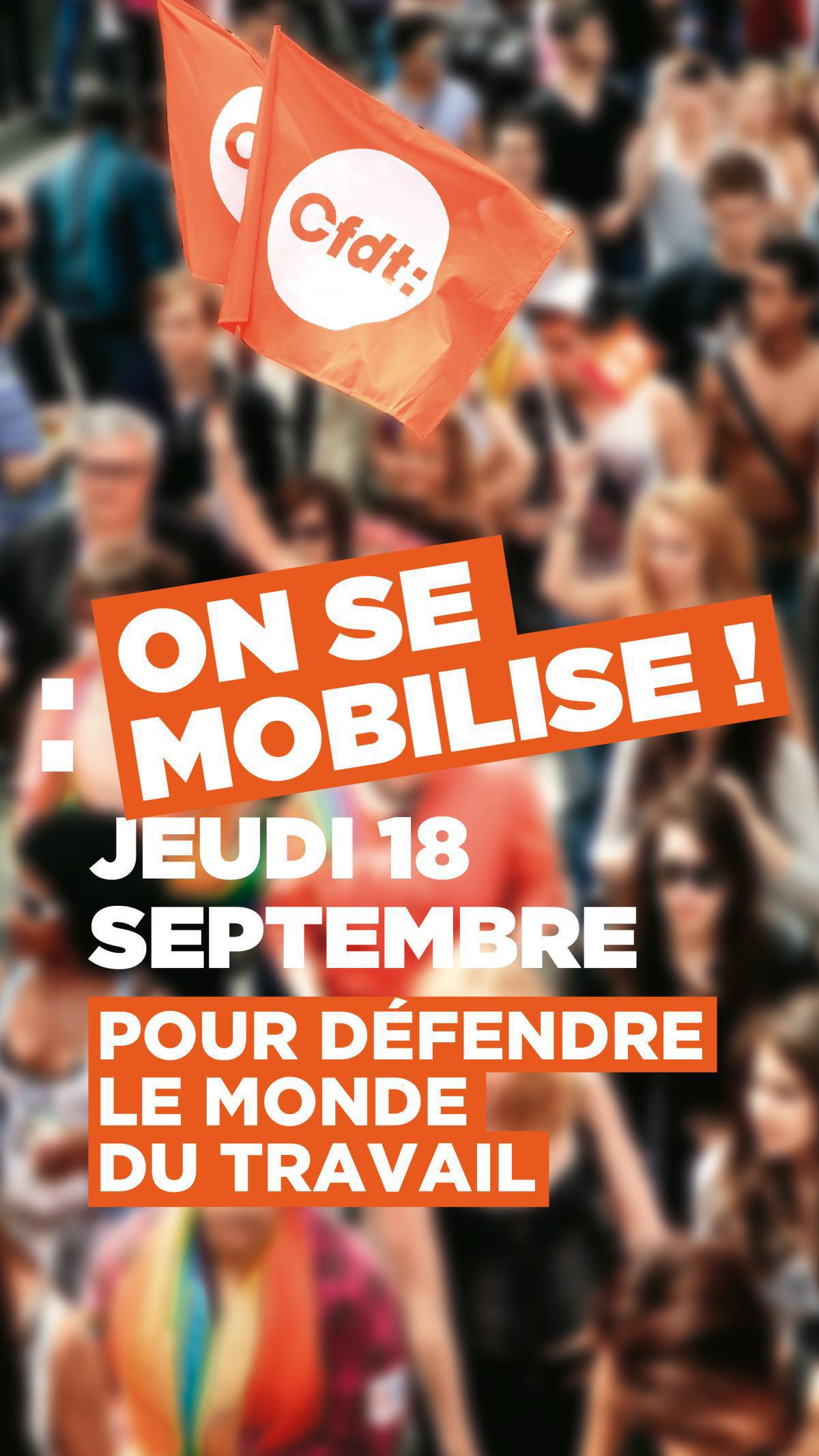 Mobilisation le 18 septembre 2025