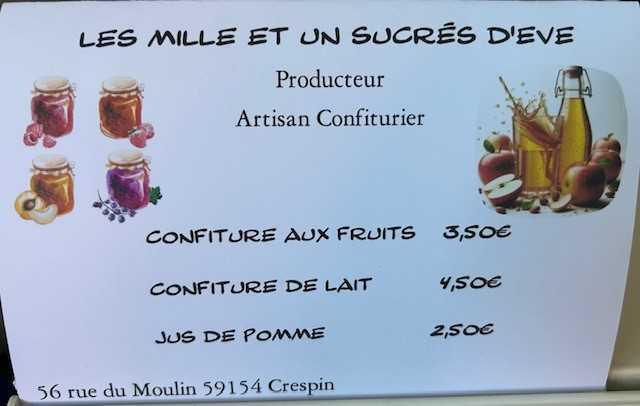 Confitures et jus de pomme Confitures et jus de pomme