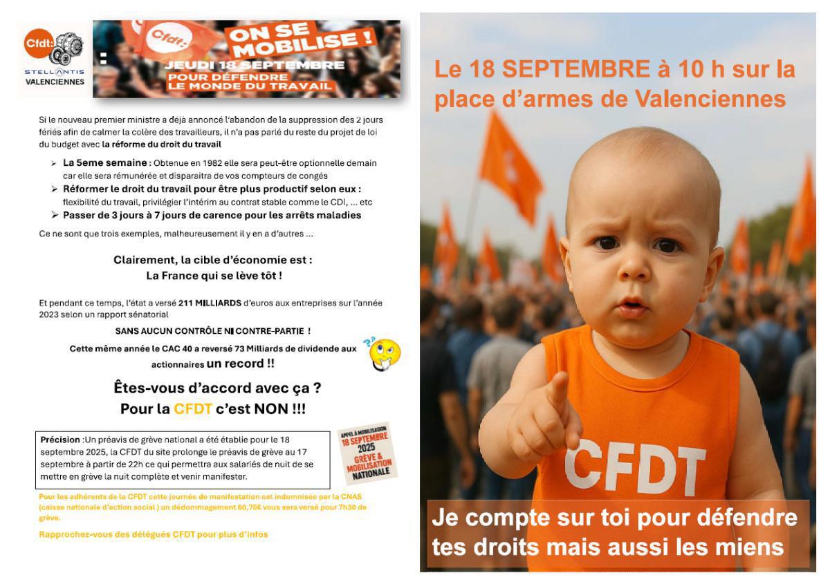 Mobilisation du 18 septembre 2025