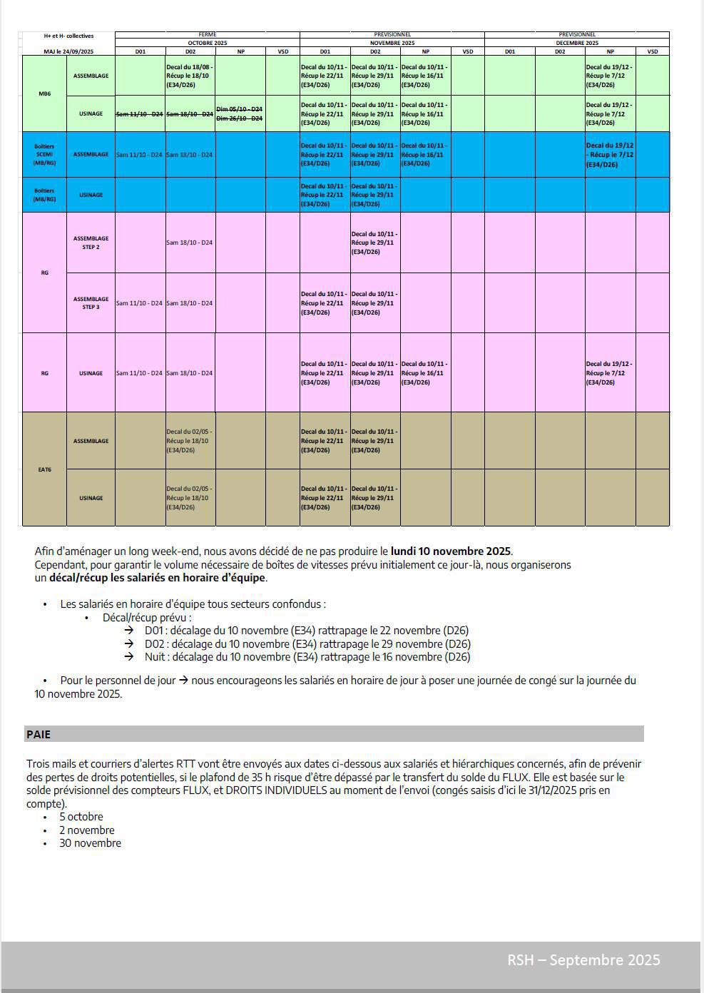 CSE Ordinaire septembre 2025