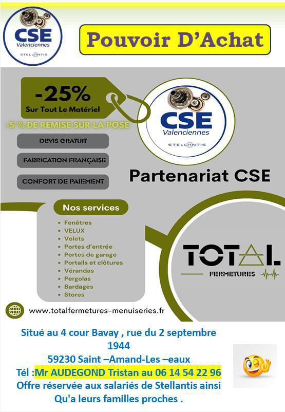 Total Fermetures (Saint amand les eaux)