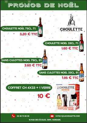Bière de la Choulette Spéciale Noël