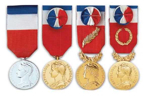 Médaille du travail 2nd semestre 2025