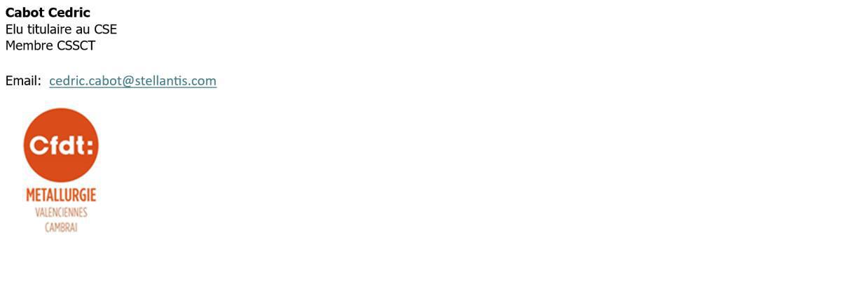 Courrier CFDT : Demande d’annulation de la séance en raison des intempéries 