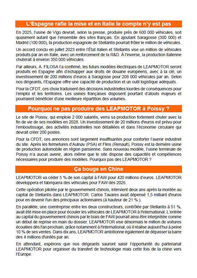 Tract CFDT : 2026 l'année de tous les dangers