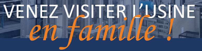 Visites de l'usine en famille AVRIL 2026
