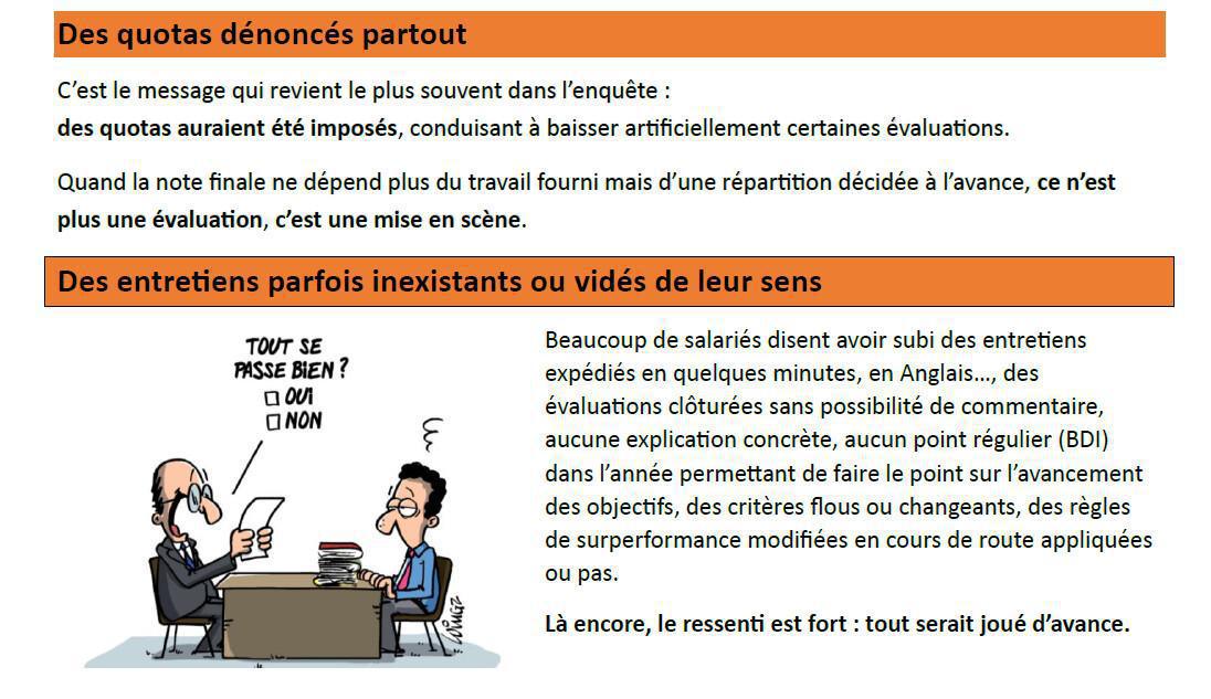 Tract : Résultat de l'enquête évaluation performance 2025