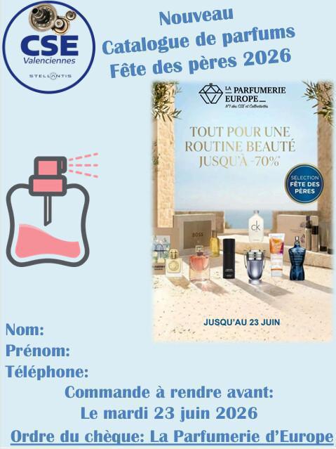 Parfum spécial Fête des pères Parfum spécial Fête des pères