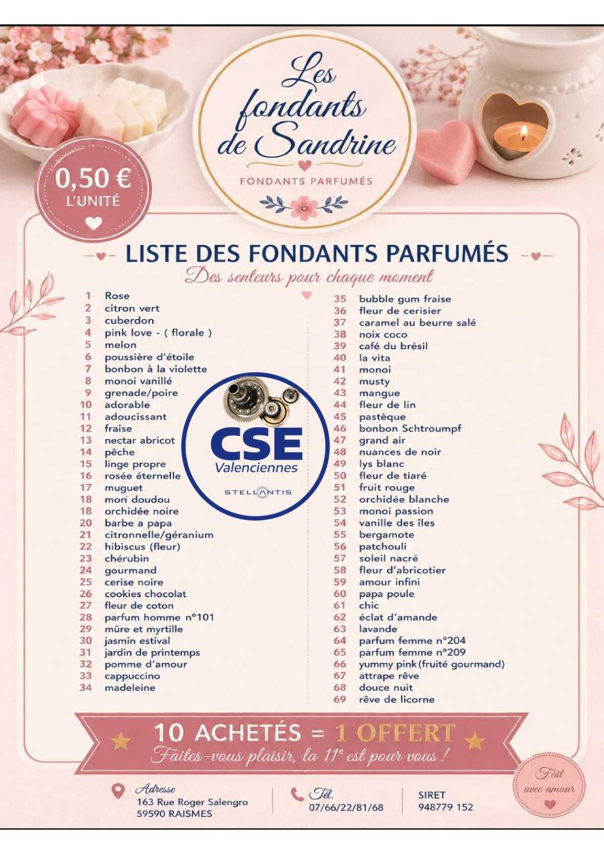 Les fondants de sandrine 