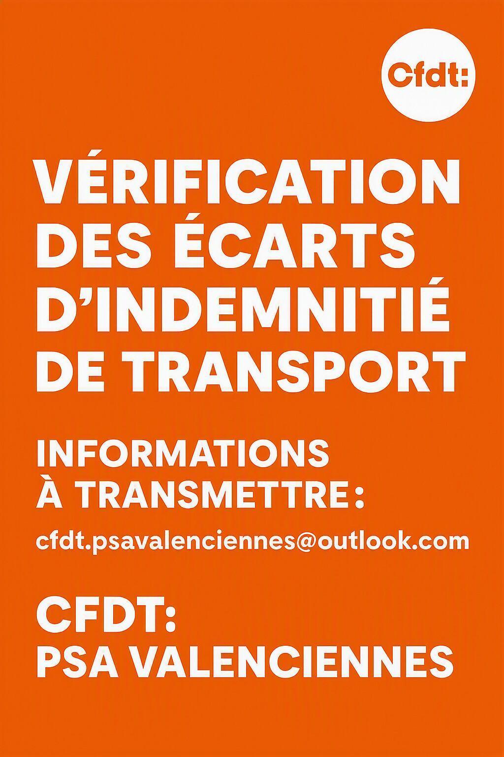 Régularisation Indemnités de Transport Journalier Régularisation Indemnités de Transport Journalier