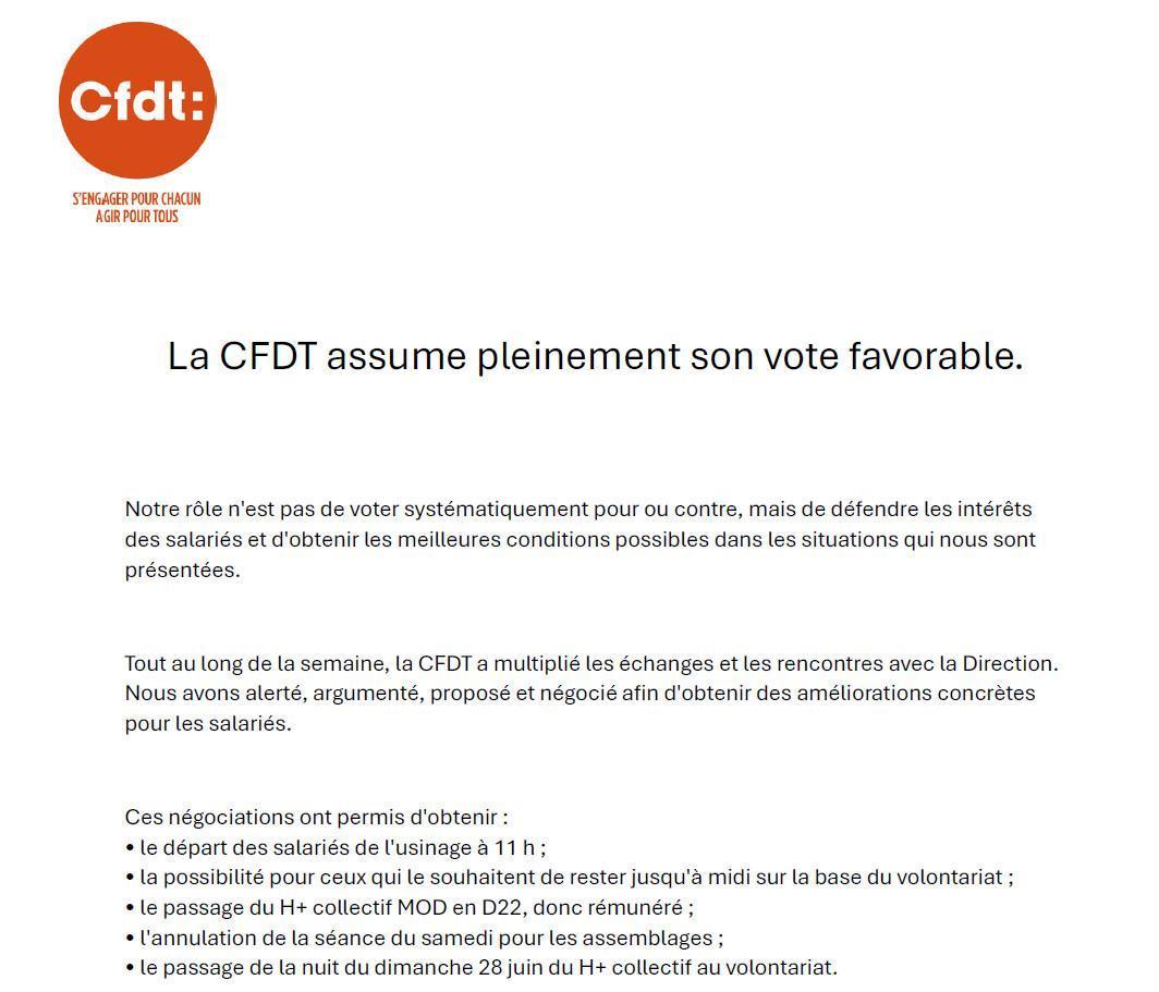 Courrier : La CFDT obtient des avancées concrètes !