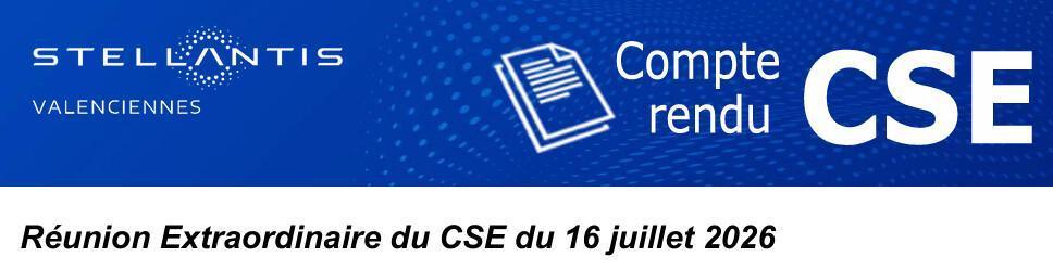 CSE EXTRA du 16 Juillet 2026 à 10h00