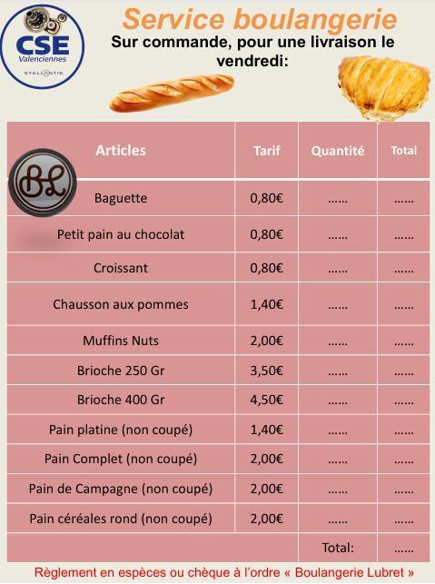 Boulangerie Lubret