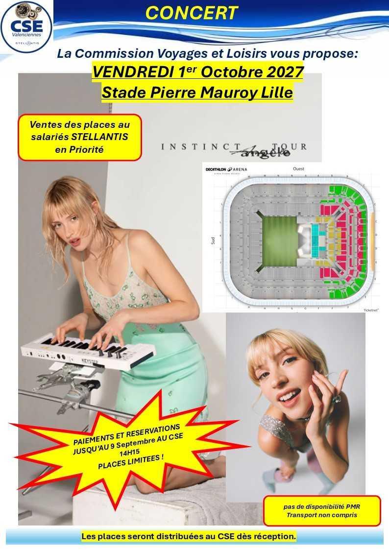 Concert Angele 2027