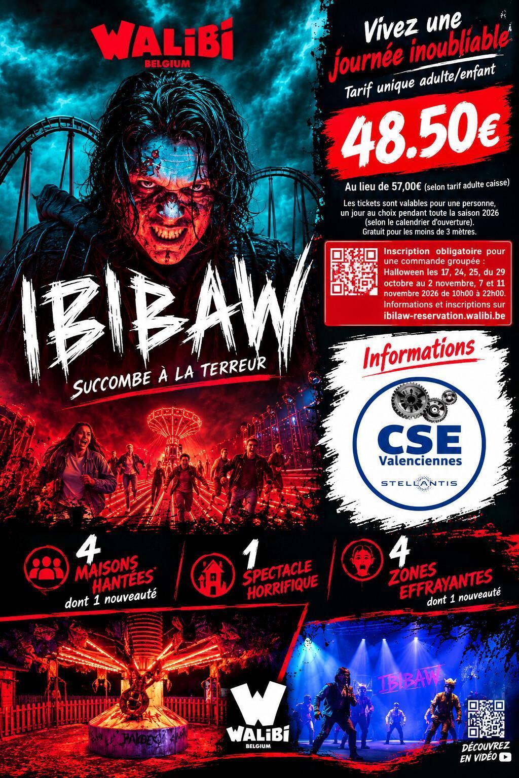 Walibi pour Halloween 2026