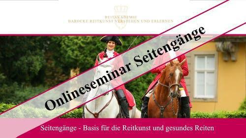 Die Seitengänge und ihre Bedeutung für die Reiterei (kostenloses Webinar)