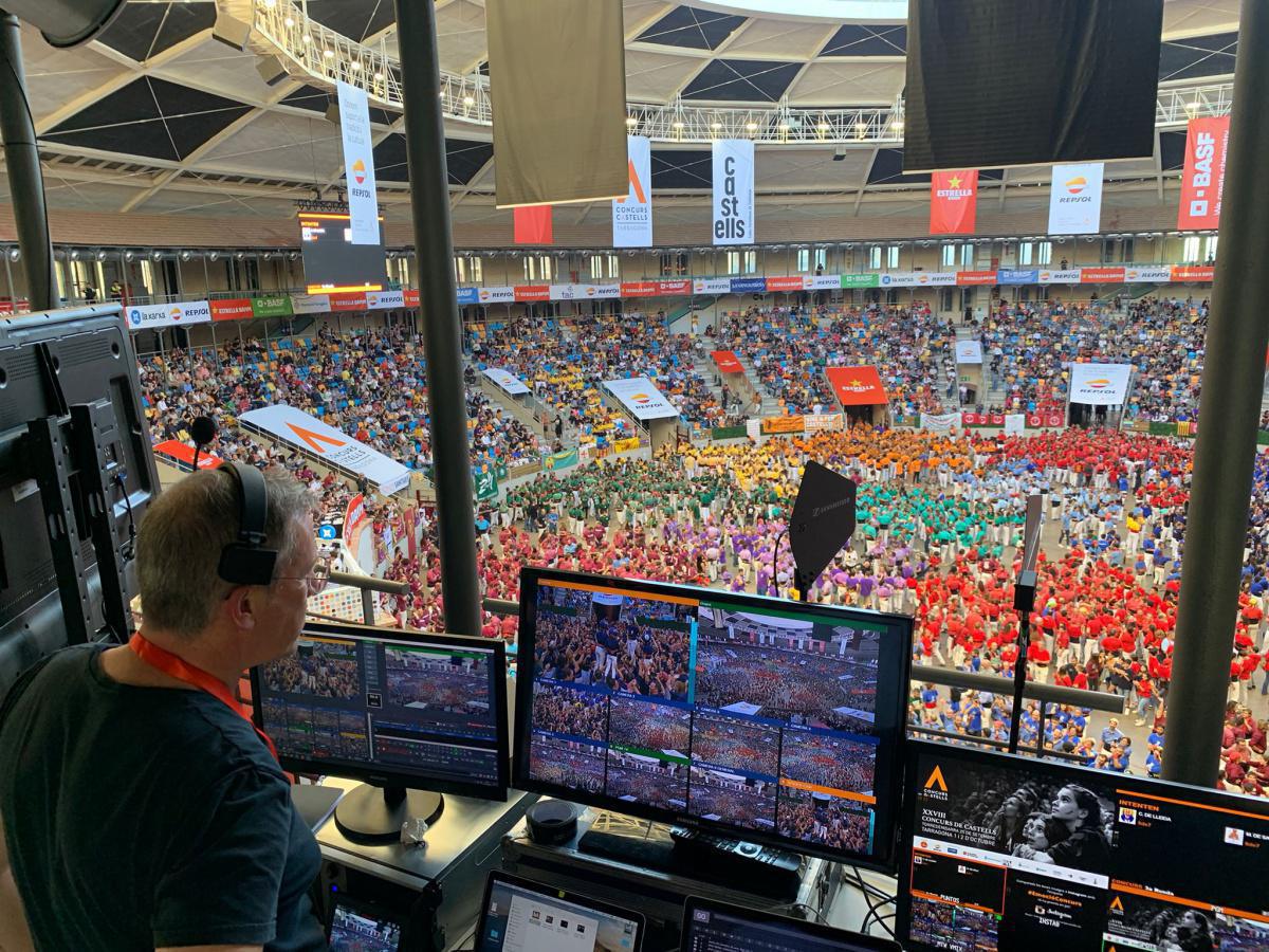 ICC Broadcast instala el primer sistema de VAR casteller en el Concurs de Castells de Tarragona ICC Broadcast instala el primer sistema de VAR casteller en el Concurs de Castells de Tarragona