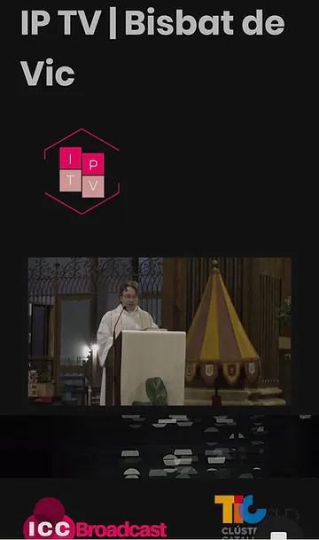 El Bisbat de Vic opta por el streaming para acercarse a sus fieles y retransmite a diario la misa El Bisbat de Vic opta por el streaming para acercarse a sus fieles y retransmite a diario la misa