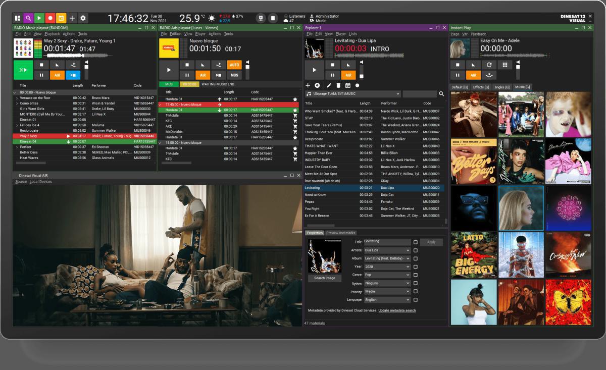 Automatizació per a ràdios i cadenes Automatizació per a ràdios i cadenes