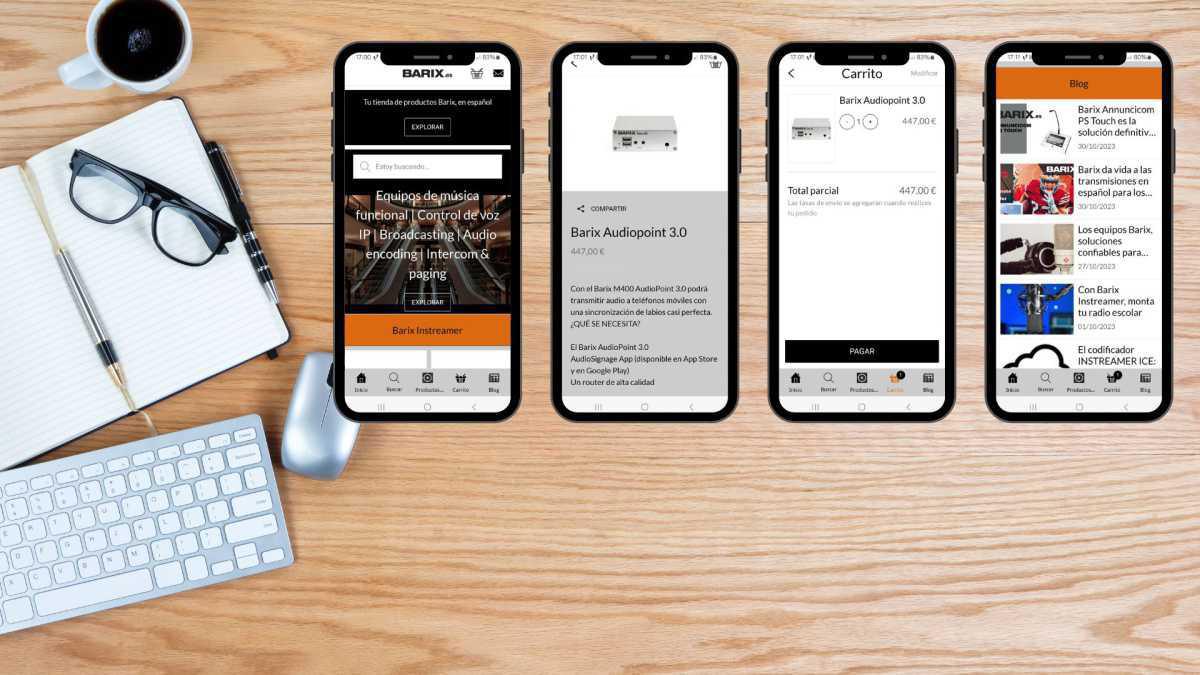 Aplicacions de contingut i ecommerce Aplicacions de contingut i ecommerce