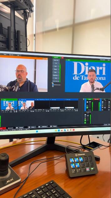 Nuevo estudio de videopodcast para el Diari de Tarragona: una apuesta por la innovación en comunicación